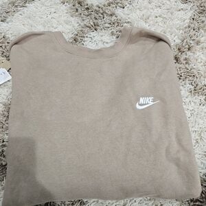 Nike Women's Beige Sweatshirt
